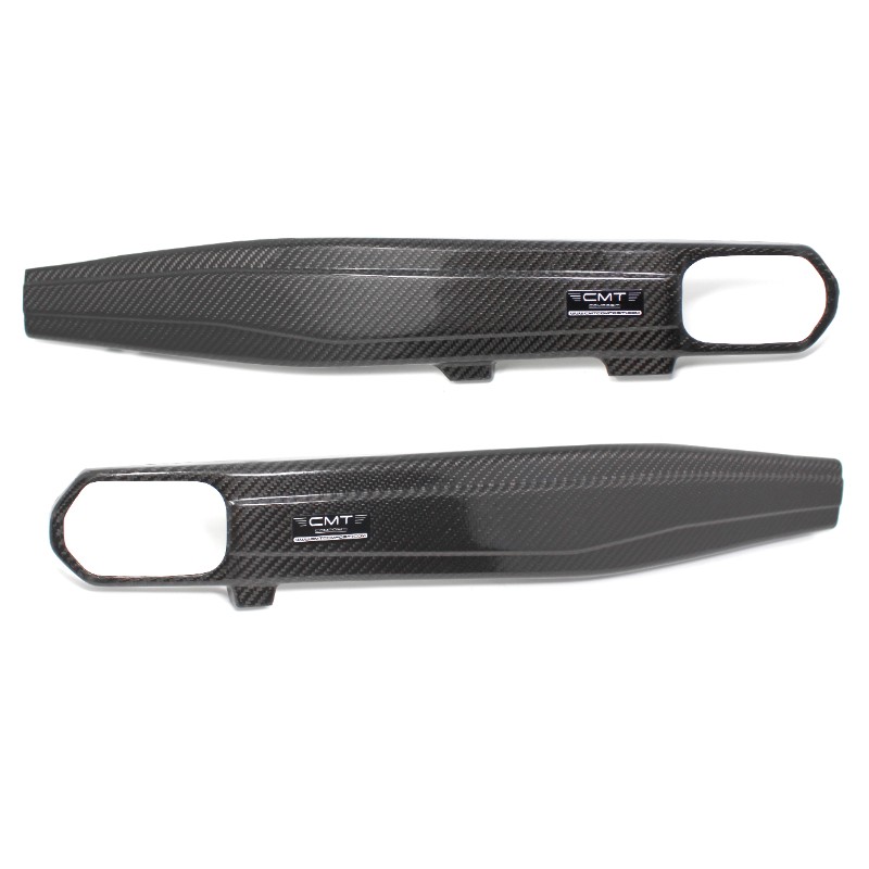 CMT Compositi Carbon Fiber Swingarm Covers for KTM 690s and